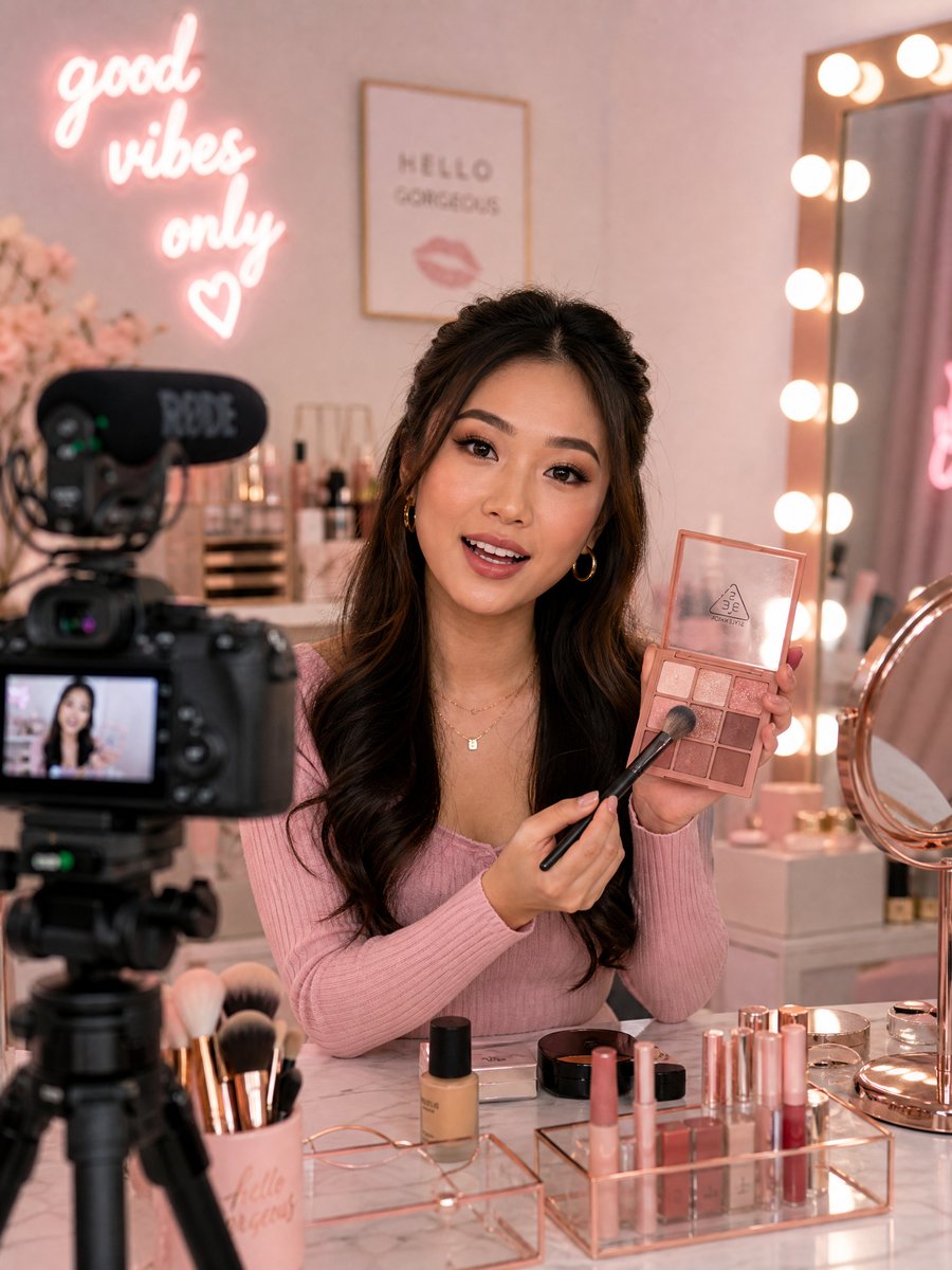 17c一起草美妆视频教程
